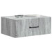 Dulap de noapte suspendat 2 pcs Sonoma gri 49 x 34,5 x 20 cm - WALTI WALTI