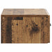 Dulap de noapte suspendat Lemn vechi 49 x 34,5 x 20 cm - WALTI WALTI