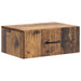 Dulap de noapte suspendat 2 pcs Lemn vechi 49 x 34,5 x 20 cm - WALTI WALTI