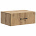 Dulap de noapte suspendat Stejar Artizanal 49 x 34,5 x 20 cm - WALTI WALTI