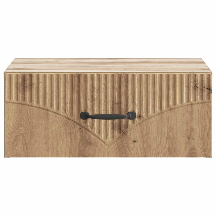 Dulap de noapte suspendat Stejar Artizanal 49 x 34,5 x 20 cm - WALTI WALTI
