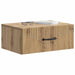Dulap de noapte suspendat Stejar Artizanal 49 x 34,5 x 20 cm - WALTI WALTI