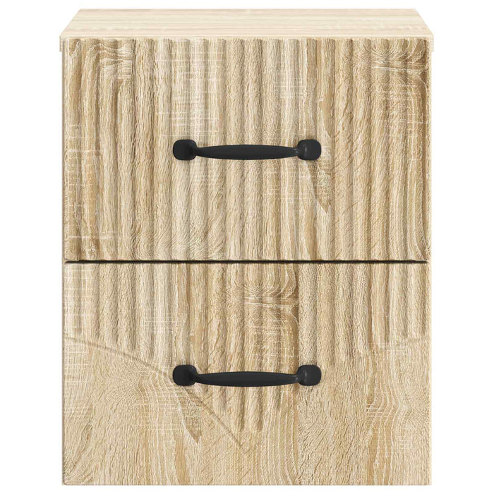 Dulap de noapte suspendat Stejar Sonoma 34,5 x 33 x 40 cm - WALTI WALTI