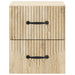Dulap de noapte suspendat Stejar Sonoma 34,5 x 33 x 40 cm - WALTI WALTI