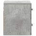 Dulap de noapte suspendat cu sertar Gri Beton 34,5 x 33 x 40 cm - WALTI WALTI