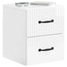 Dulap de noapte suspendat Alb foarte lucios 34,5 x 33 x 40 cm - WALTI WALTI