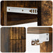 Dulap de noapte suspendat Stejar fumuriu 34,5 x 33 x 40 cm - WALTI WALTI