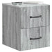 Dulap de noapte suspendat Sonoma gri 34,5 x 33 x 40 cm - WALTI WALTI