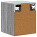 Dulap de noapte suspendat 2 pcs Sonoma gri 34,5 x 33 x 40 cm - WALTI WALTI