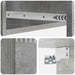 Masă laterală montată pe perete Gri Beton 59 x 34,5 x 17 cm - WALTI WALTI