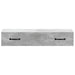 Masă laterală montată pe perete Gri Beton 87,5 x 34,5 x 17 cm - WALTI WALTI