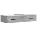 Masă laterală montată pe perete Gri Beton 87,5 x 34,5 x 17 cm - WALTI WALTI