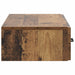 Masă laterală montată pe perete Lemn vechi 87,5 x 34,5 x 17 cm - WALTI WALTI