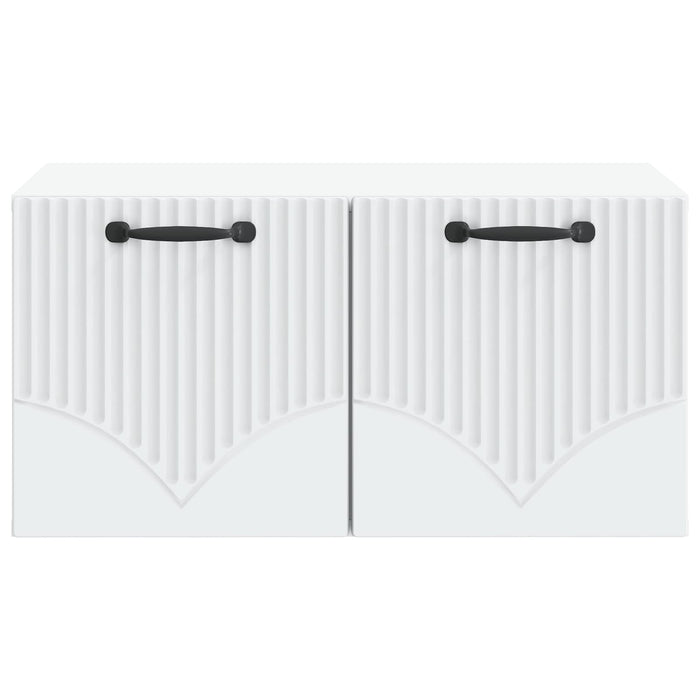 Oglindă TV montată pe perete Pe perete Alb 59,5 x 41 x 30 cm - WALTI WALTI