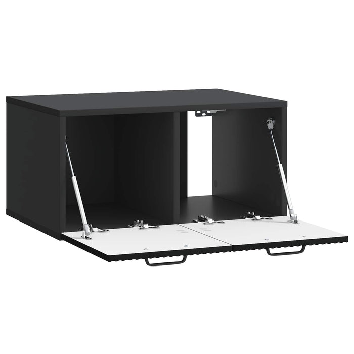 Oglindă TV montată pe perete Pe perete Negru 59,5 x 41 x 30 cm - WALTI WALTI
