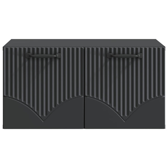 Oglindă TV montată pe perete Pe perete Negru 59,5 x 41 x 30 cm - WALTI WALTI