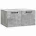 Oglindă TV montată pe perete Gri Beton 59,5 x 41 x 30 cm - WALTI WALTI