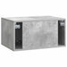 Oglindă TV montată pe perete Gri Beton 59,5 x 41 x 30 cm - WALTI WALTI
