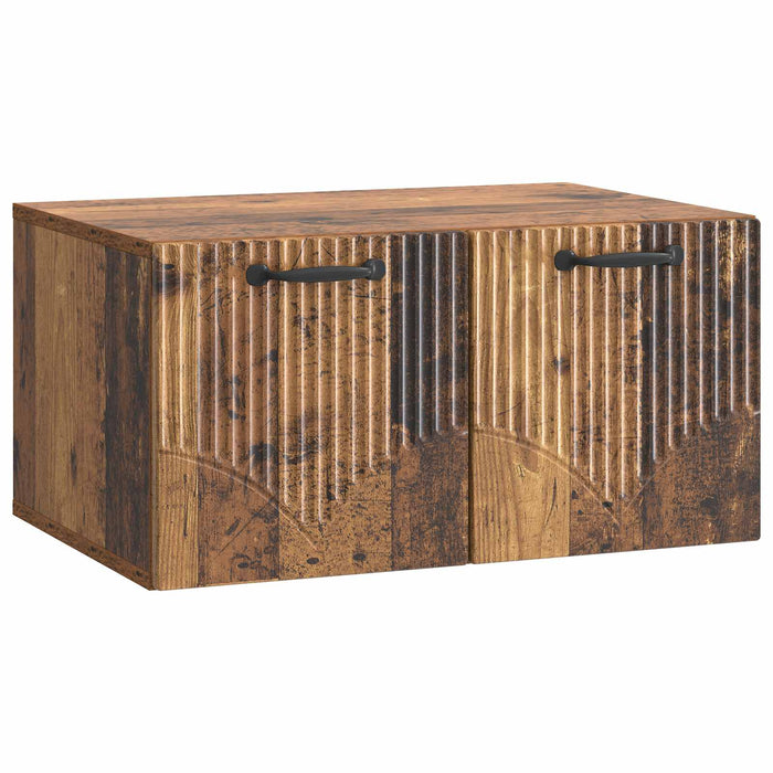Oglindă TV montată pe perete Lemn vechi 59,5 x 41 x 30 cm - WALTI WALTI