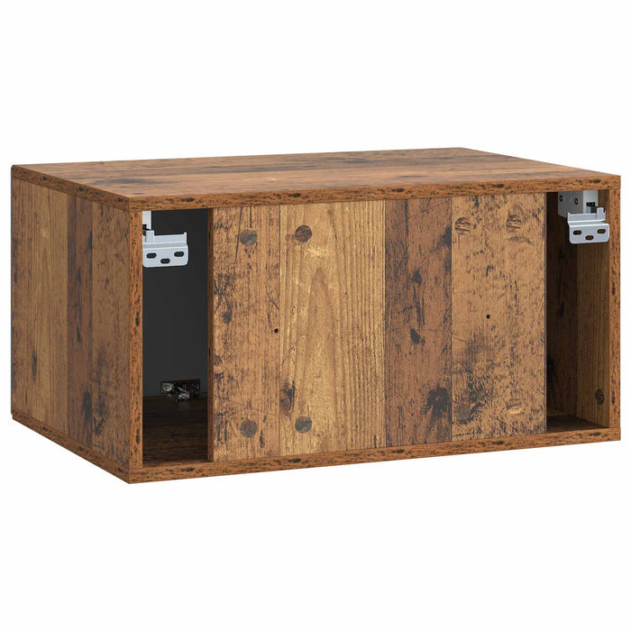 Oglindă TV montată pe perete Lemn vechi 59,5 x 41 x 30 cm - WALTI WALTI