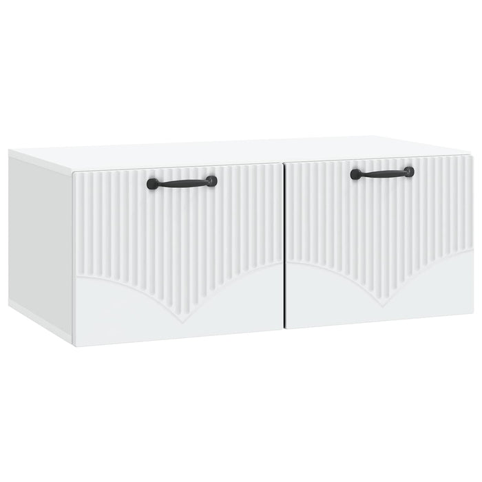 Oglindă TV montată pe perete Pe perete Alb 78,5 x 41 x 30 cm - WALTI WALTI