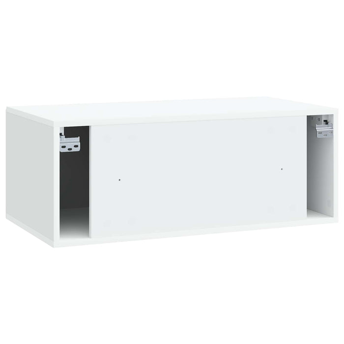Oglindă TV montată pe perete Pe perete Alb 78,5 x 41 x 30 cm - WALTI WALTI