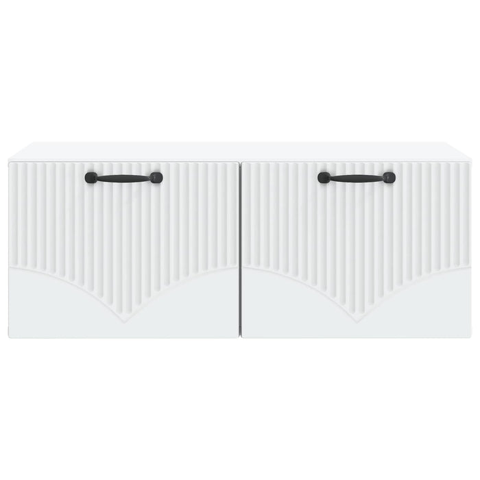 Oglindă TV montată pe perete Pe perete Alb 78,5 x 41 x 30 cm - WALTI WALTI