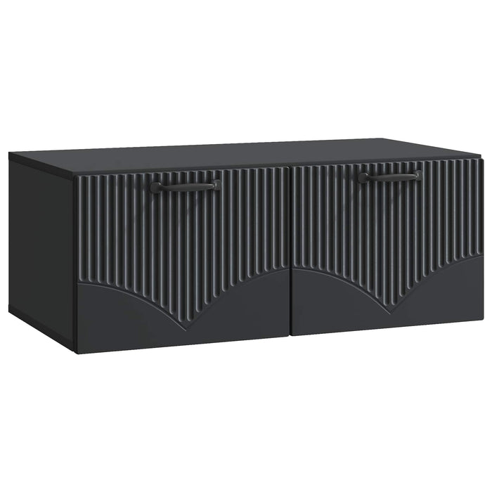 Oglindă TV montată pe perete Pe perete Negru 78,5 x 41 x 30 cm - WALTI WALTI