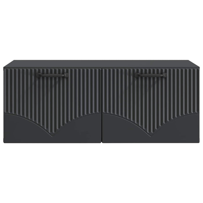 Oglindă TV montată pe perete Pe perete Negru 78,5 x 41 x 30 cm - WALTI WALTI