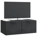 Oglindă TV montată pe perete Pe perete Negru 78,5 x 41 x 30 cm - WALTI WALTI