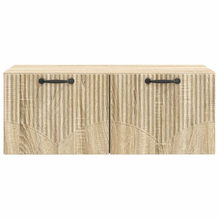Oglindă TV montată pe perete Stejar Sonoma 78,5 x 41 x 30 cm - WALTI WALTI