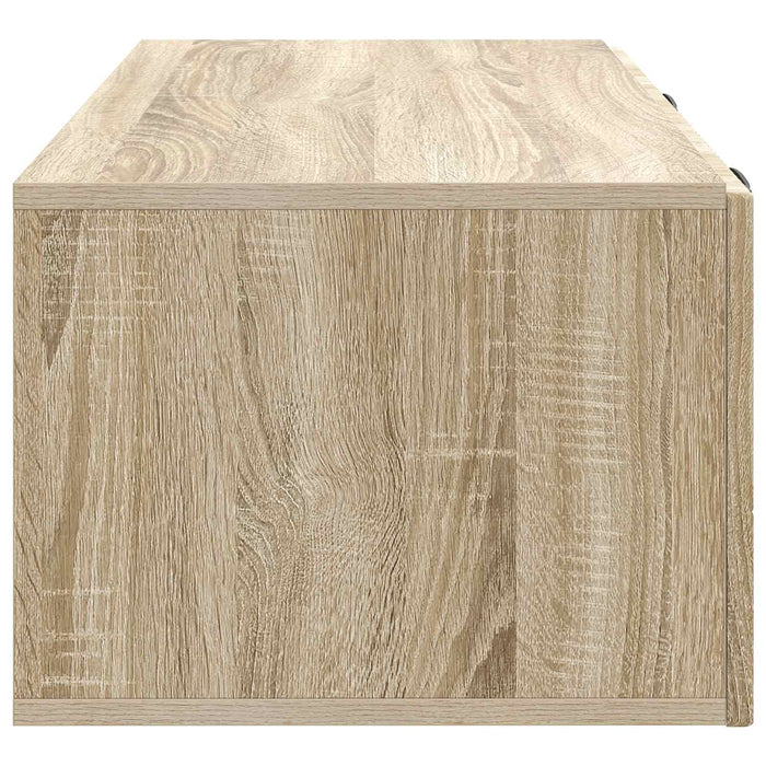 Oglindă TV montată pe perete Stejar Sonoma 78,5 x 41 x 30 cm - WALTI WALTI