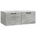 Oglindă TV montată pe perete Gri Beton 78,5 x 41 x 30 cm - WALTI WALTI