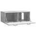 Oglindă TV montată pe perete Gri Beton 78,5 x 41 x 30 cm - WALTI WALTI