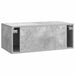 Oglindă TV montată pe perete Gri Beton 78,5 x 41 x 30 cm - WALTI WALTI