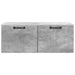 Oglindă TV montată pe perete Gri Beton 78,5 x 41 x 30 cm - WALTI WALTI