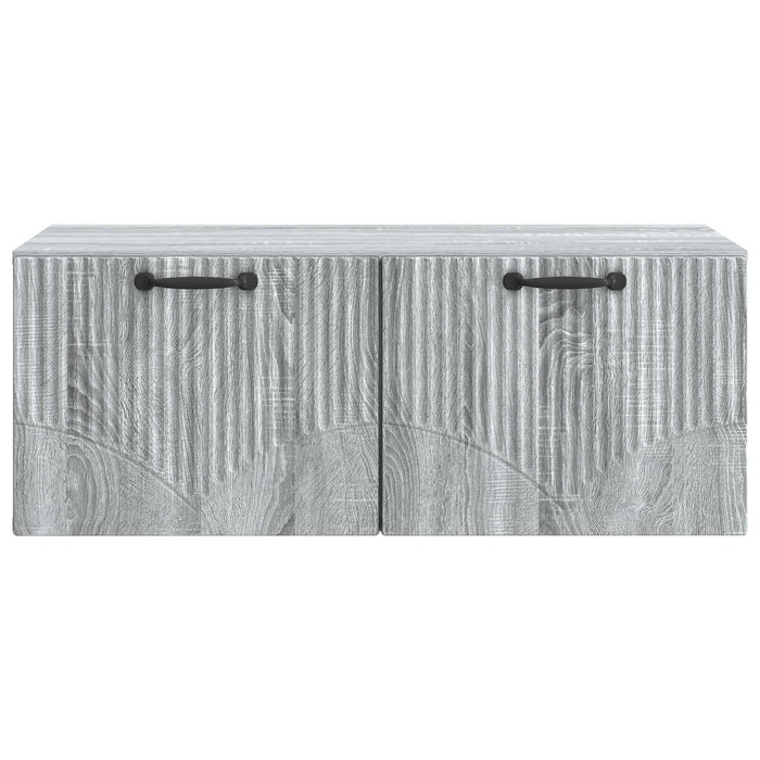Oglindă TV montată pe perete Sonoma gri 78,5 x 41 x 30 cm - WALTI WALTI