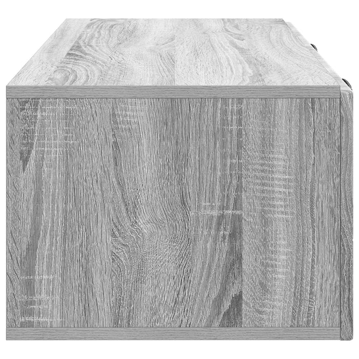 Oglindă TV montată pe perete Sonoma gri 78,5 x 41 x 30 cm - WALTI WALTI