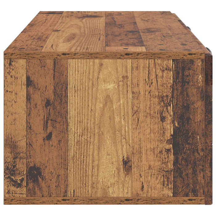 Oglindă TV montată pe perete Lemn vechi 78,5 x 41 x 30 cm - WALTI WALTI