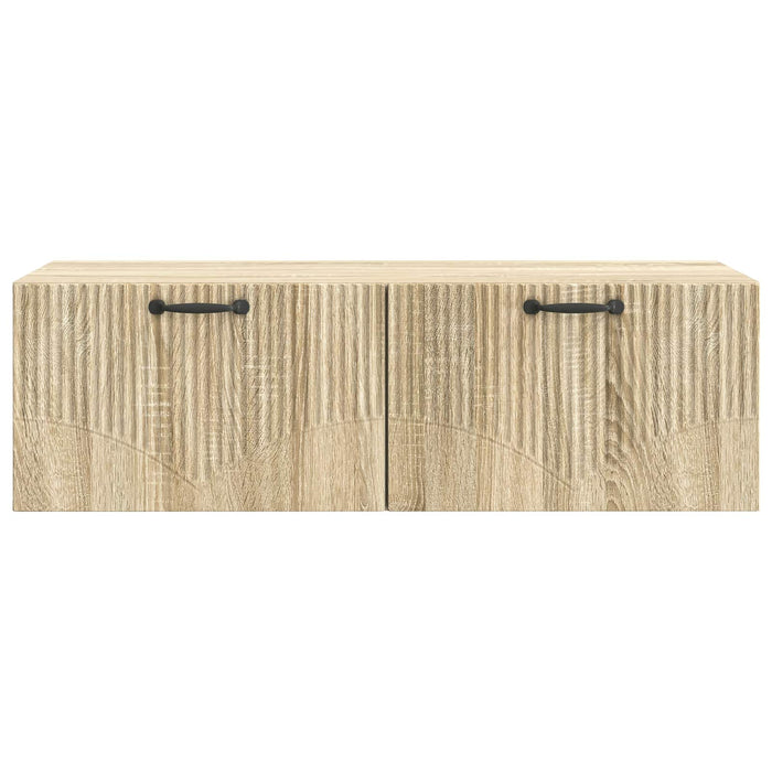 Oglindă TV montată pe perete Stejar Sonoma 98 x 41 x 30 cm - WALTI WALTI