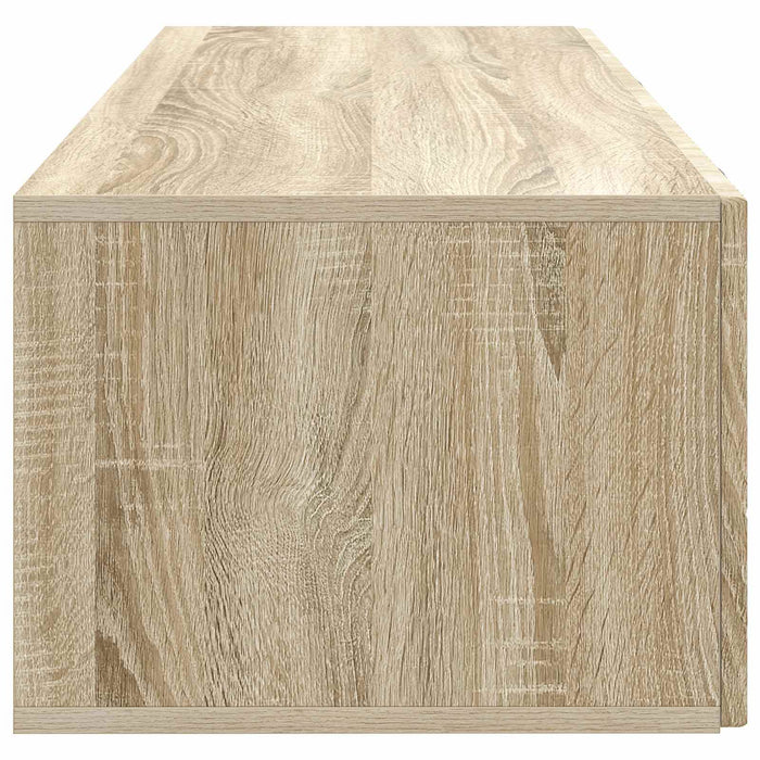 Oglindă TV montată pe perete Stejar Sonoma 98 x 41 x 30 cm - WALTI WALTI