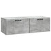 Oglindă TV montată pe perete Gri Beton 98 x 41 x 30 cm - WALTI WALTI