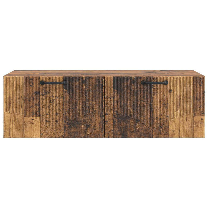 Oglindă TV montată pe perete Lemn vechi 98 x 41 x 30 cm - WALTI WALTI