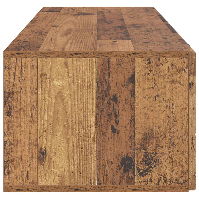 Oglindă TV montată pe perete Lemn vechi 98 x 41 x 30 cm - WALTI WALTI