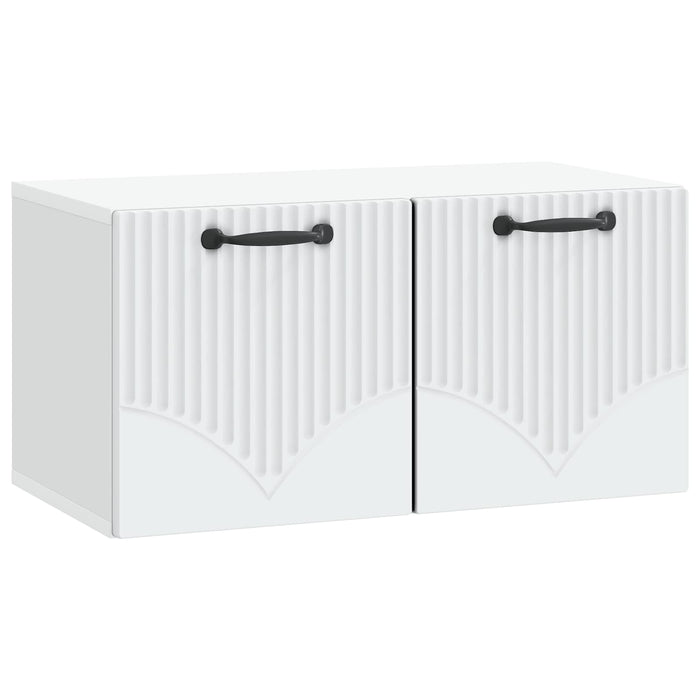 Oglindă TV montată pe perete Pe perete Alb 59,5 x 31 x 30 cm - WALTI WALTI