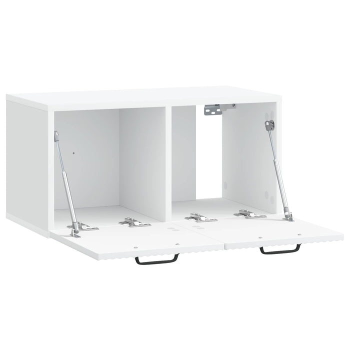 Oglindă TV montată pe perete Pe perete Alb 59,5 x 31 x 30 cm - WALTI WALTI