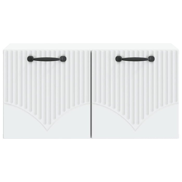 Oglindă TV montată pe perete Pe perete Alb 59,5 x 31 x 30 cm - WALTI WALTI