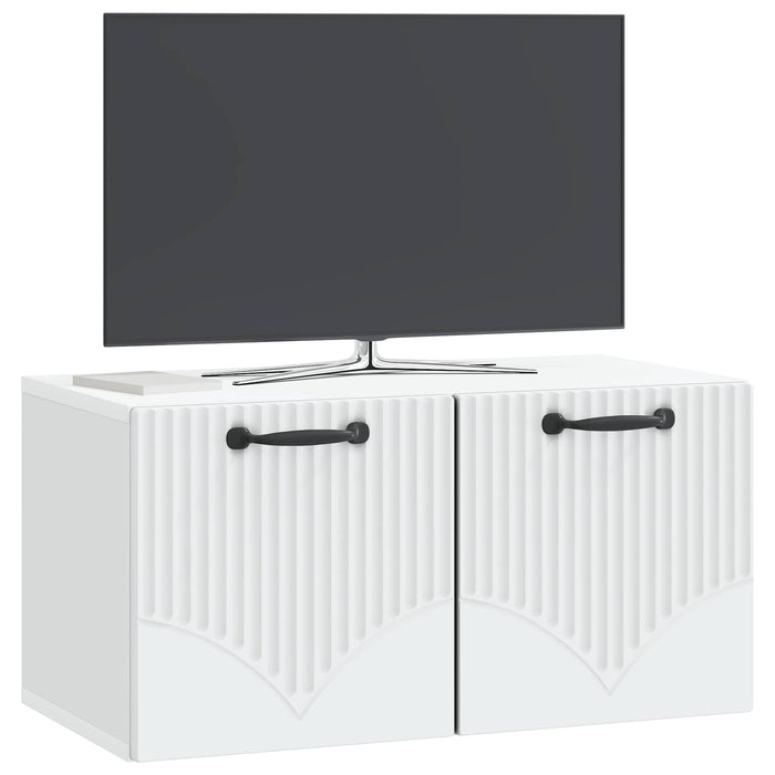 Oglindă TV montată pe perete Pe perete Alb 59,5 x 31 x 30 cm - WALTI WALTI