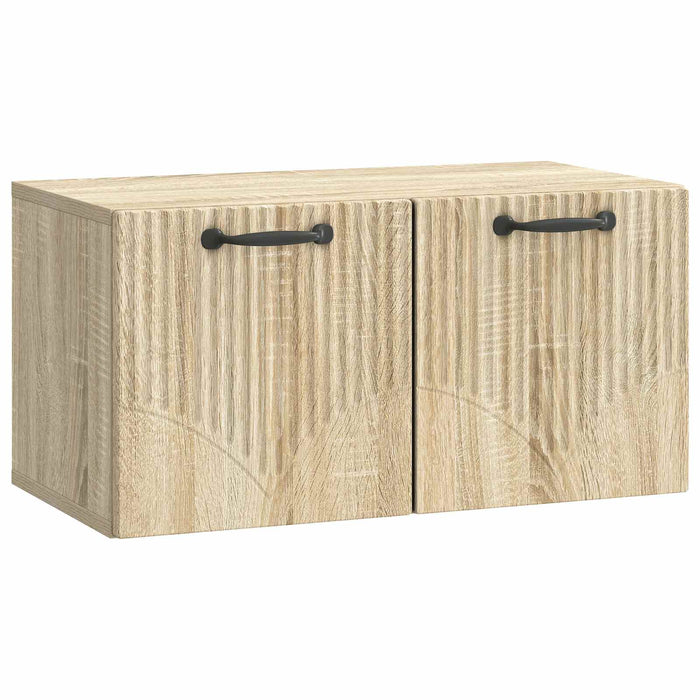 Oglindă TV montată pe perete Stejar Sonoma 59,5 x 31 x 30 cm - WALTI WALTI