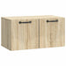 Oglindă TV montată pe perete Stejar Sonoma 59,5 x 31 x 30 cm - WALTI WALTI